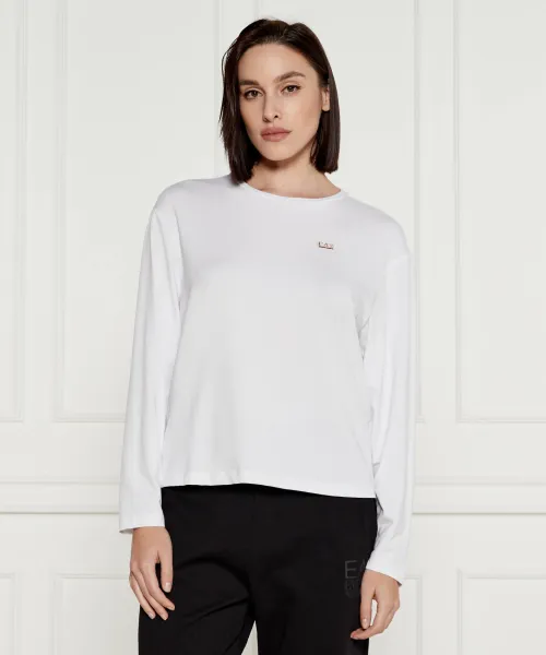 

Блуза Loose fit Ea7, белый