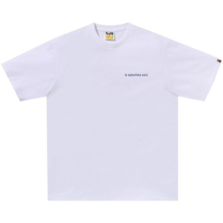 

Футболка BAPE Japanese Tattoo Logo Tee, белый