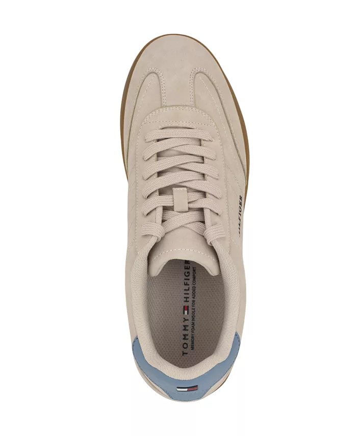 Мужские кроссовки Jolene T-Toe на шнуровке Tommy Hilfiger, белый — фото 4