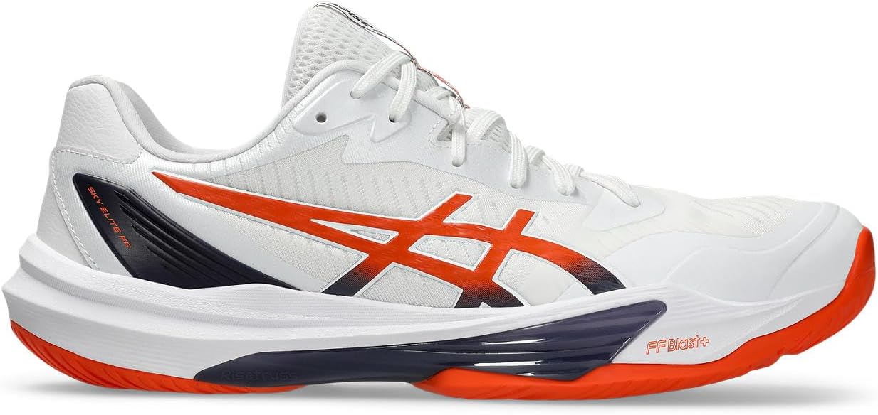 Мужские кроссовки ASICS Sky Elite FF 3, белый/оранжевый — фото 3