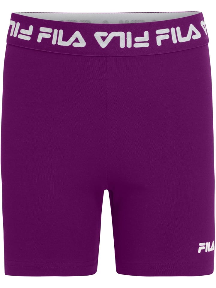 

Леггинсы Lohra Taped Short Tights Fila, фиолетовый