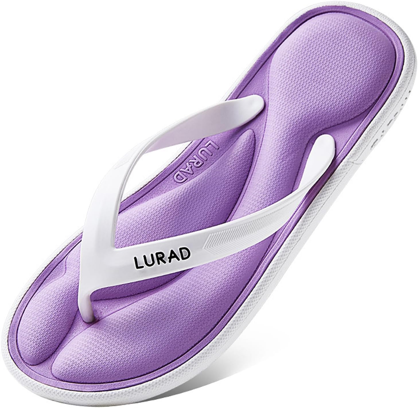 

Женские и мужские сандалии и шлепанцы oukisam - Нескользящие сандалии, летние тапочки, пляжная повседневная обувь с тонкими ремешками для женщин и мужчин - Вьетнамки для пар, пурпурный