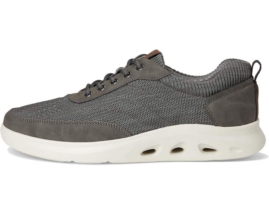 Кроссовки Nunn Bush Ponte Knit Moc Toe Sneakers Hybrid Oxford Casual Lightweight Athletic Style Lace Up, серый — фото 4