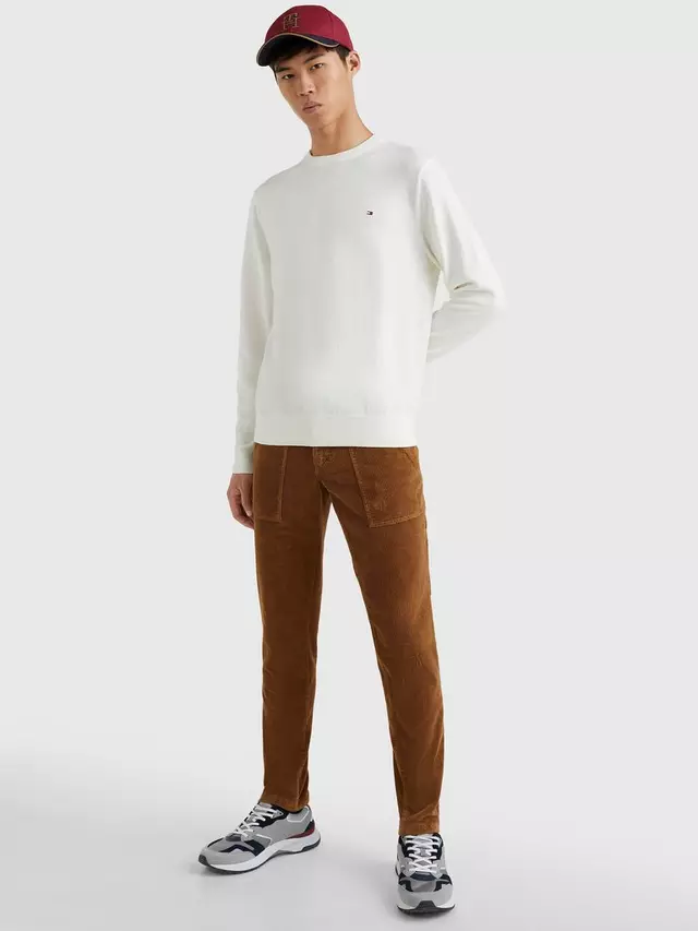 

Джемпер Tommy Hilfiger Cashmere Blend Crew Neck, слоновая кость