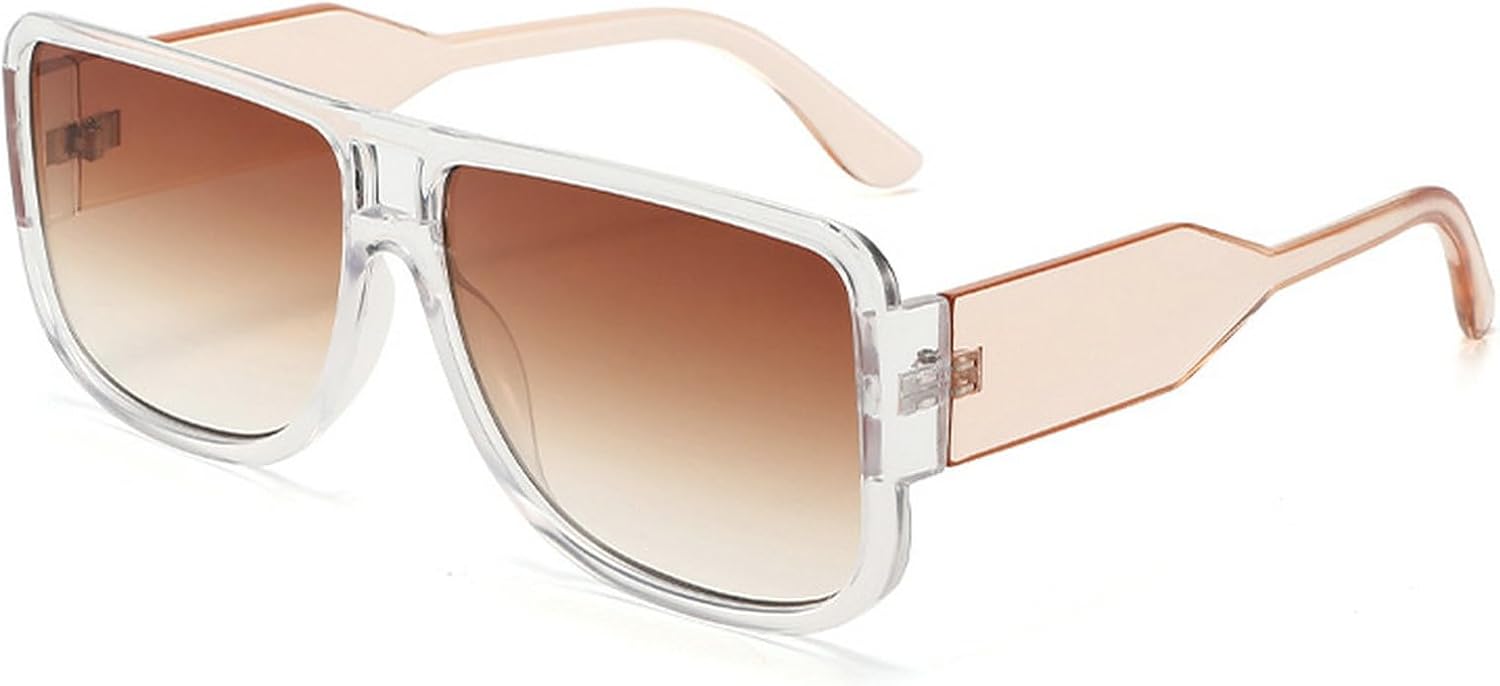 

Ретро-стильные солнцезащитные очки-пилот для женщин, винтажные квадратные солнцезащитные очки для мужчин, стильные солнцезащитные очки с градиентным переходом, женские солнцезащитные очки UV400 mincl, C1