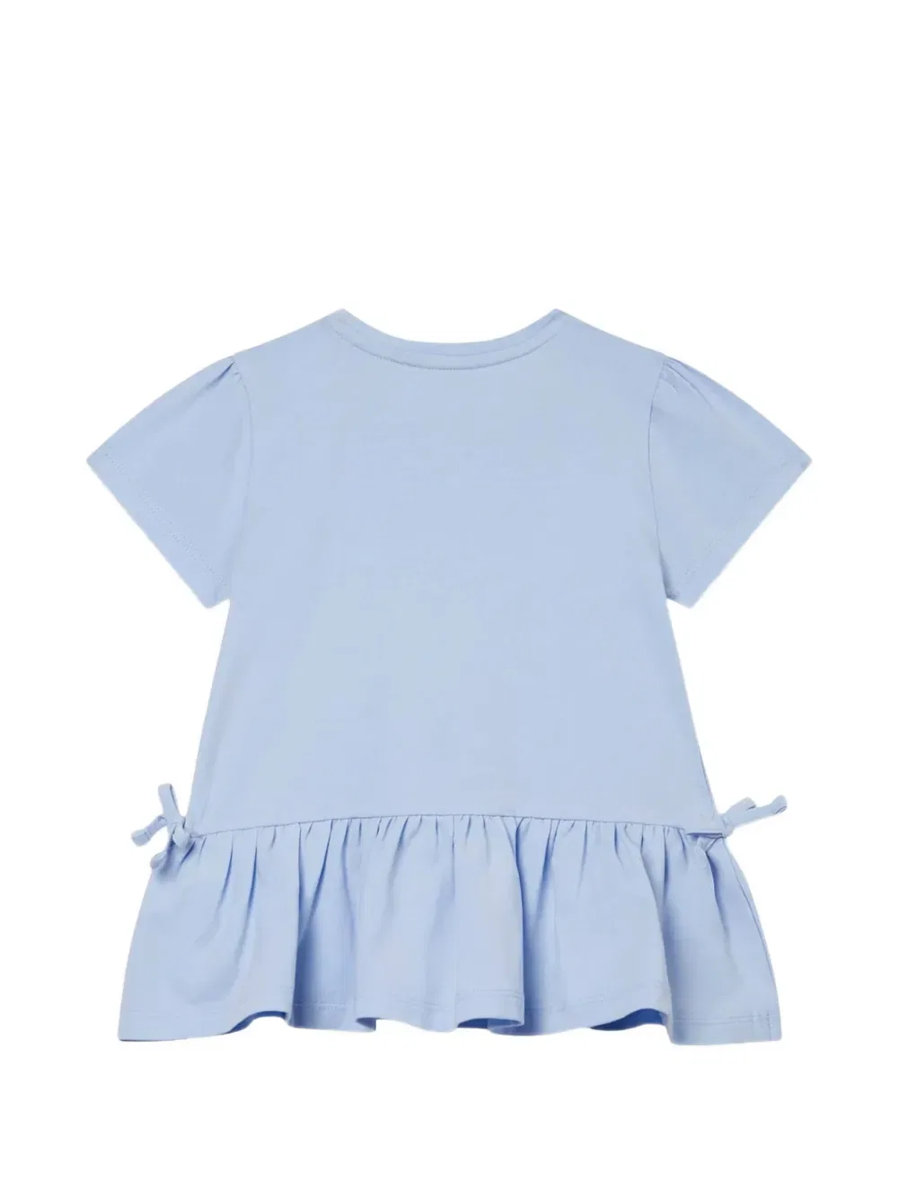 Футболка с оборками, украшенная пайетками Guess Kids, синий — фото 2