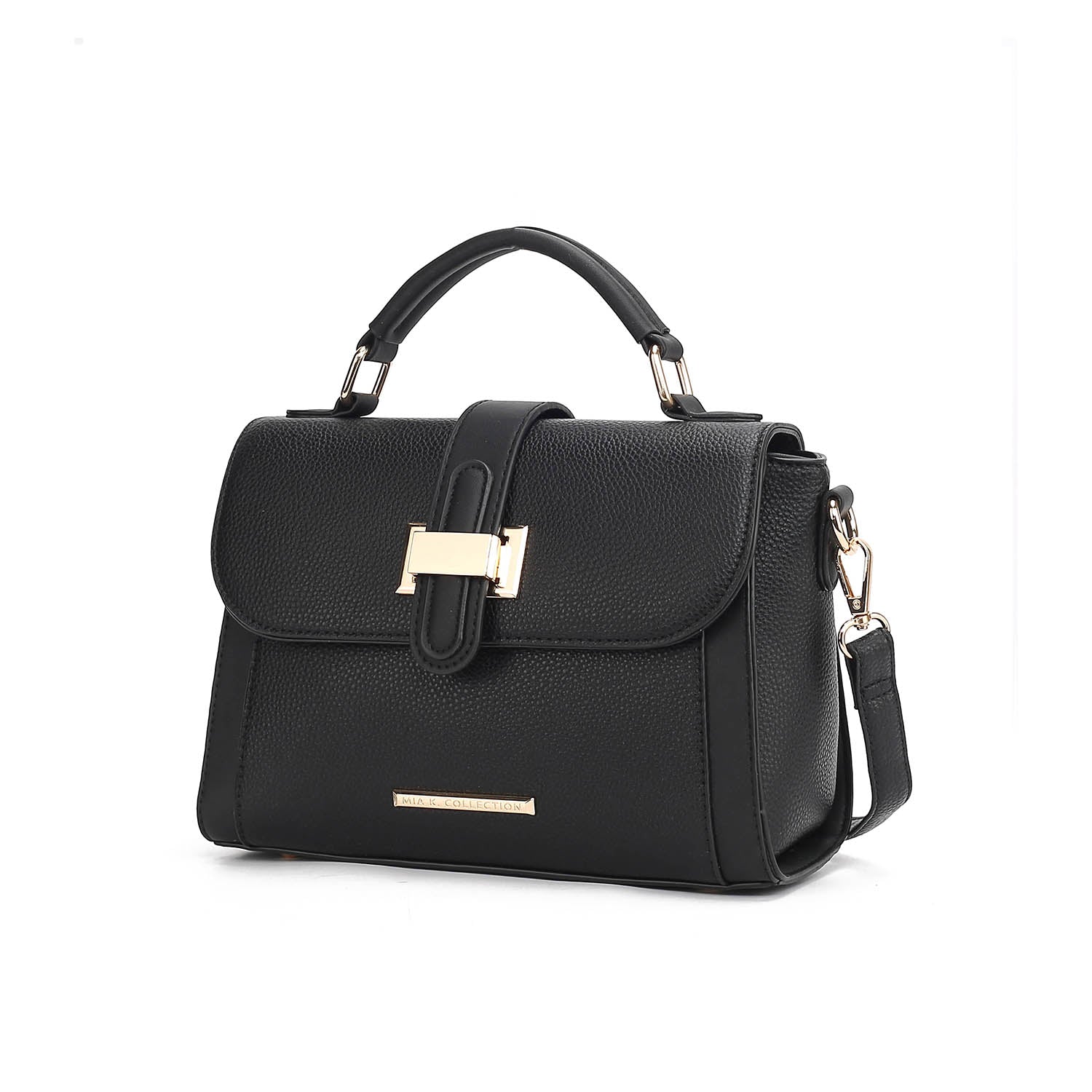 

Женская плечевая сумка Willa с цветными блоками из искусственной кожи от Mia K MKF, черный