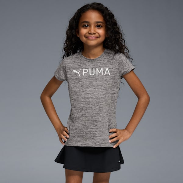 

Футболка для больших детей, отводящая влагу Puma Active Essentials, серый