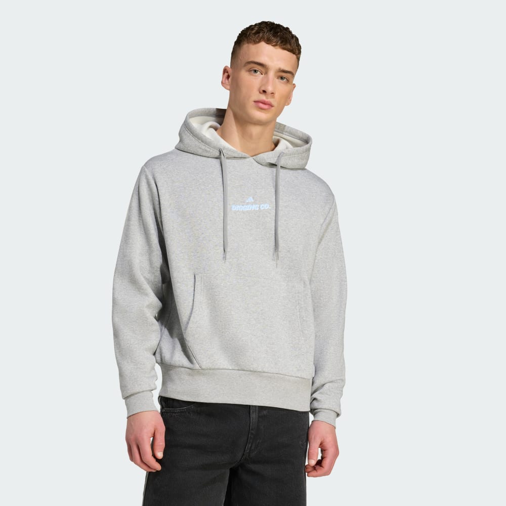 

Спортивное худи Adidas Volleyball Graphic Hoodie, цвет Medium Grey Heather