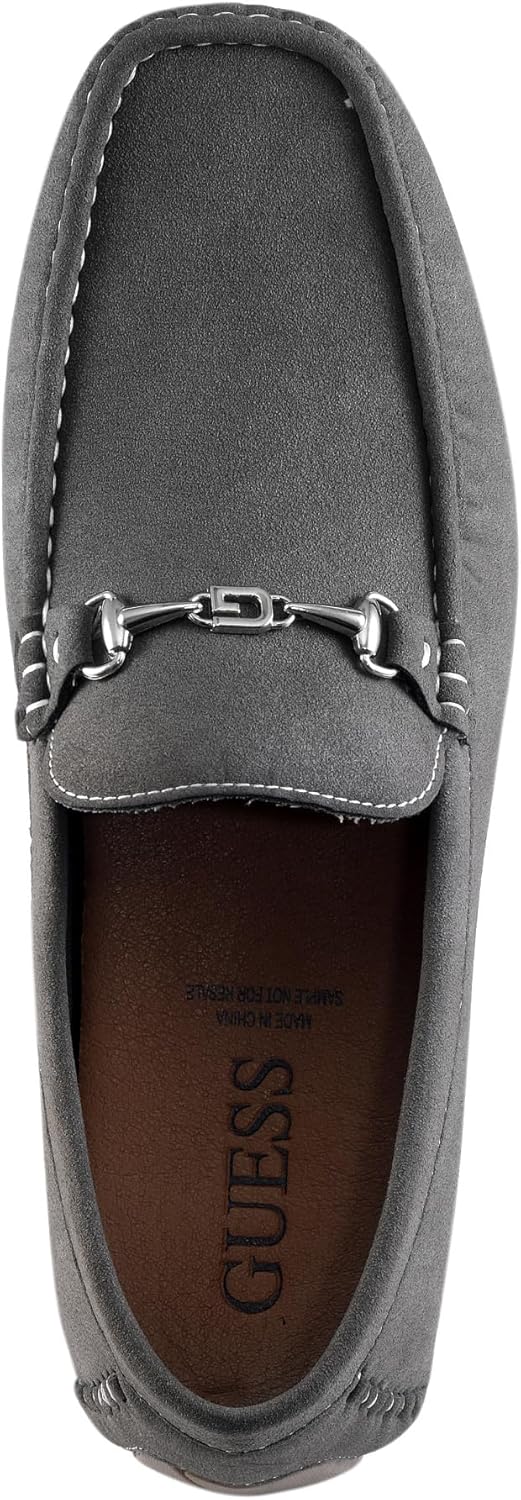 Мужские лоферы GUESS Ansto, Dark Grey 020 — фото 2