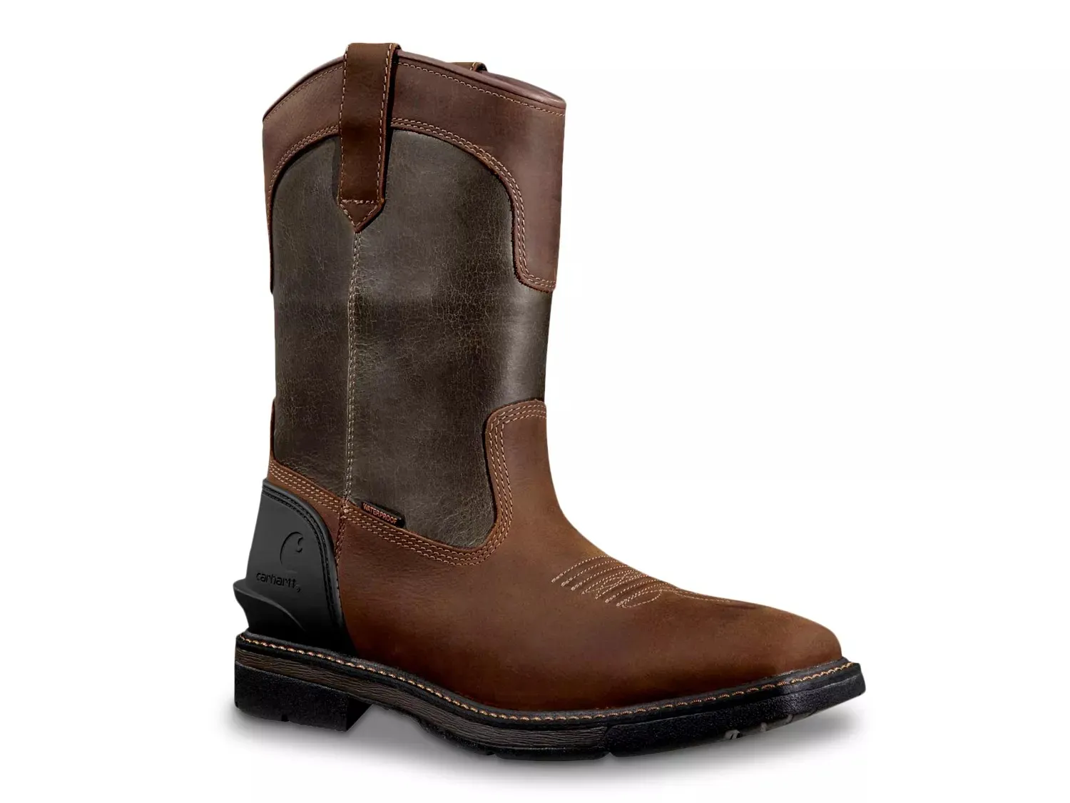 

Водонепроницаемые вестерн-ботинки Carhartt Montana — мужские, темно-коричневые