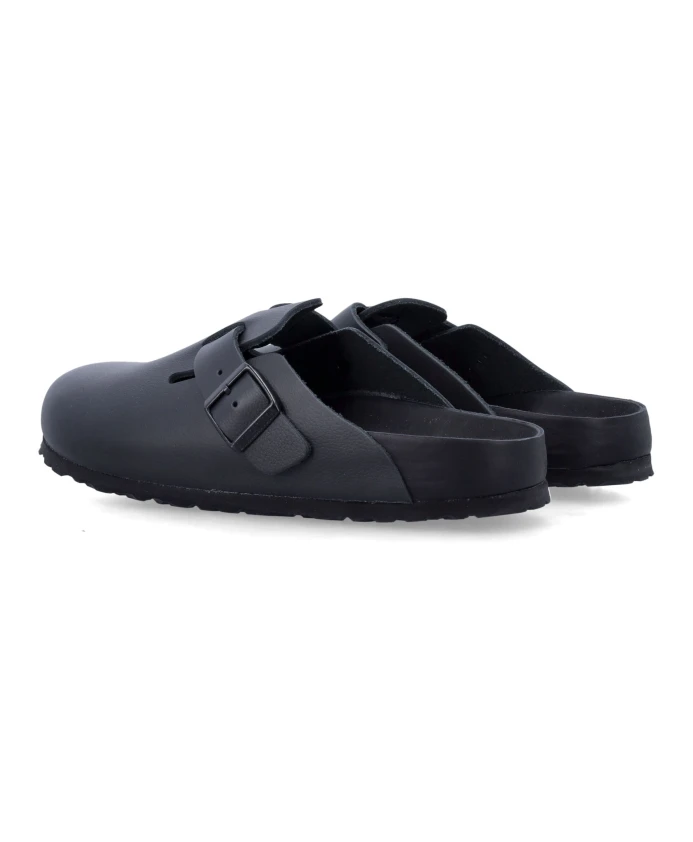 Черные закрытые туфли с пробковой стелькой Birkenstock, черный — фото 4