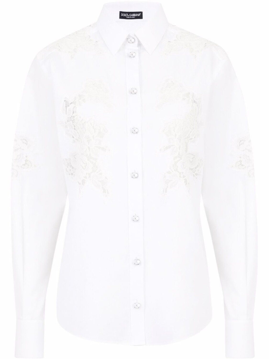 

Dolce & Gabbana поплиновая рубашка, белый