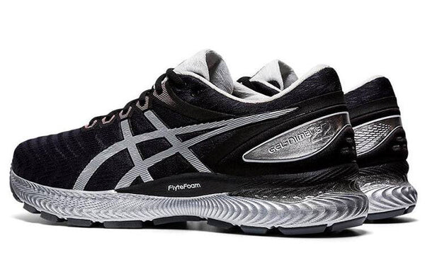 Кроссовки гель нимбус 22 Asics, черный — фото 4