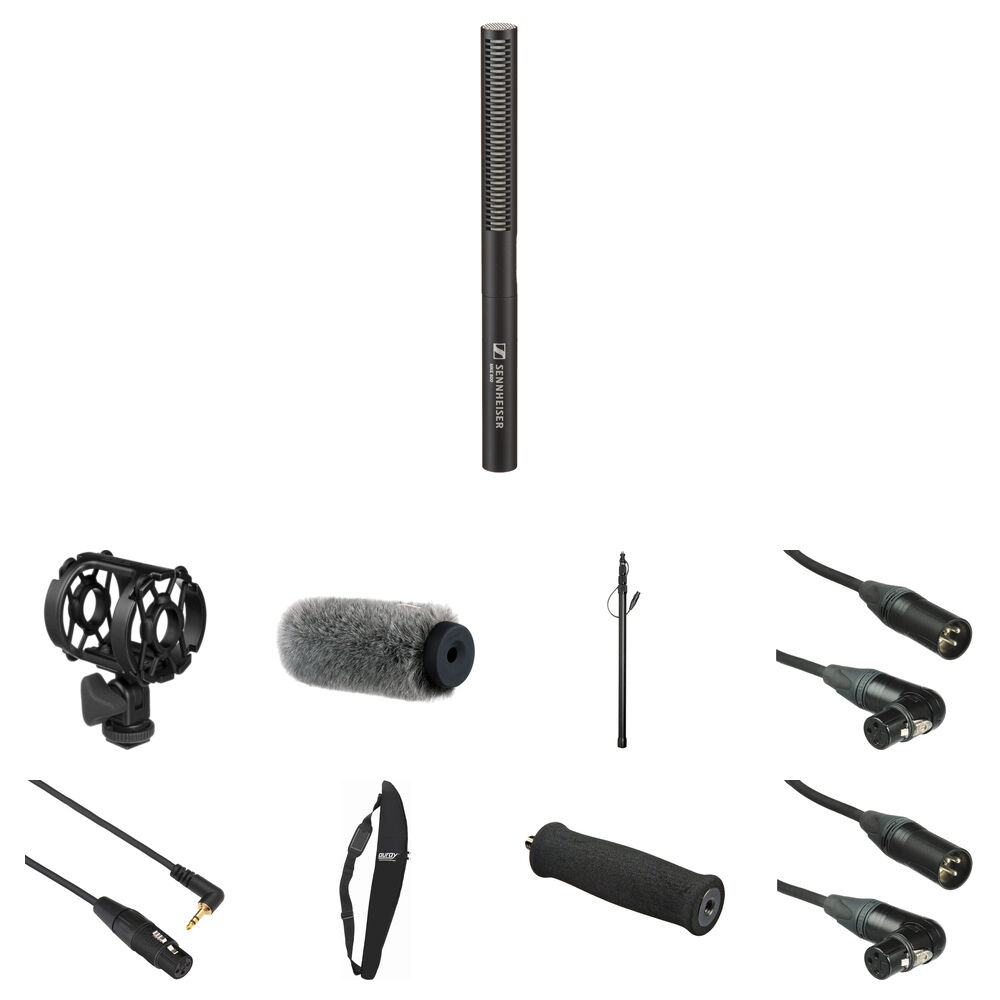 

Комплект микрофона-пушки Sennheiser MKE 600 HDSLR для записи на местности