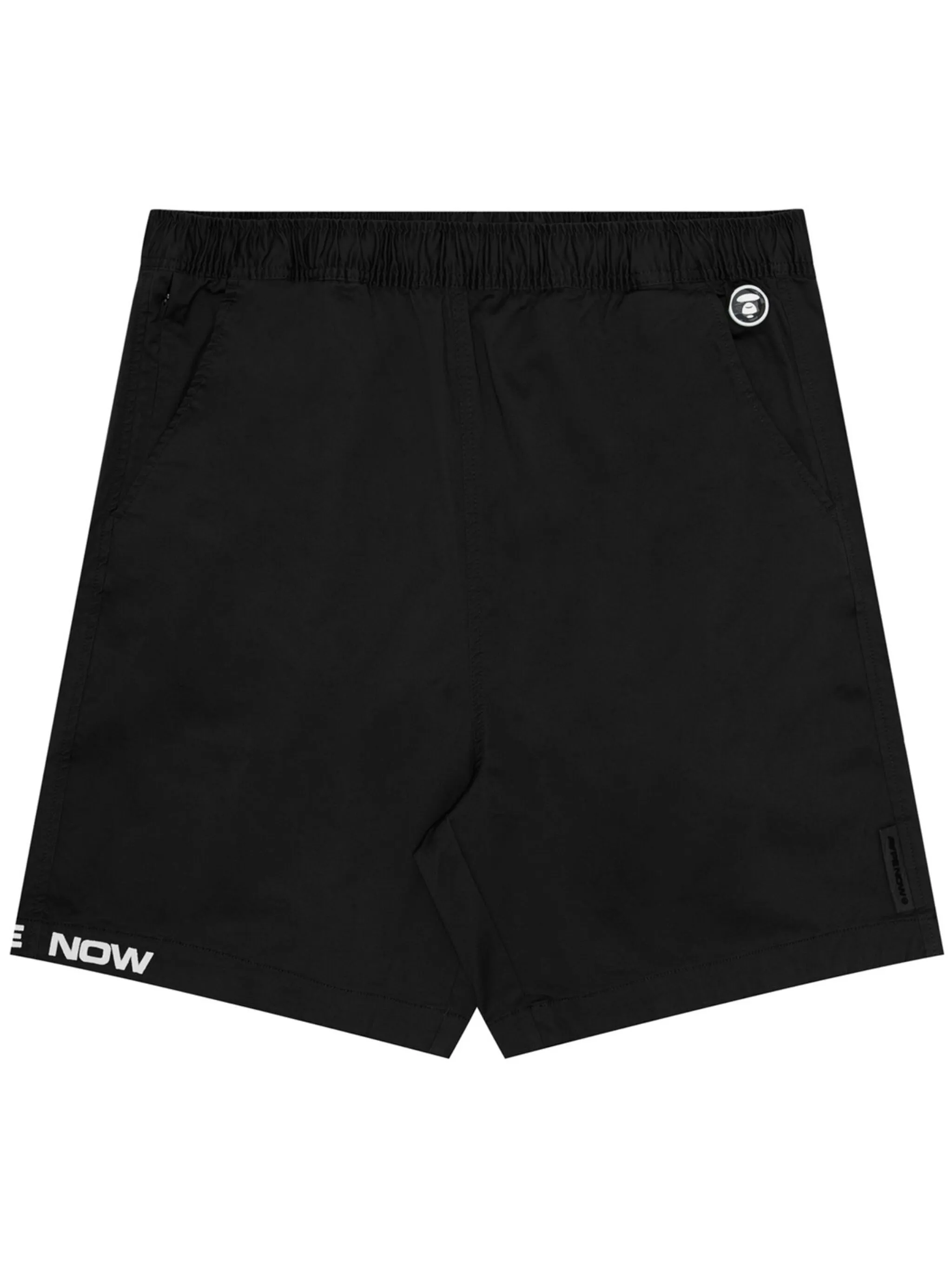 

Шорты с эластичным поясом и вышитым логотипом Aape By A Bathing Ape, черный