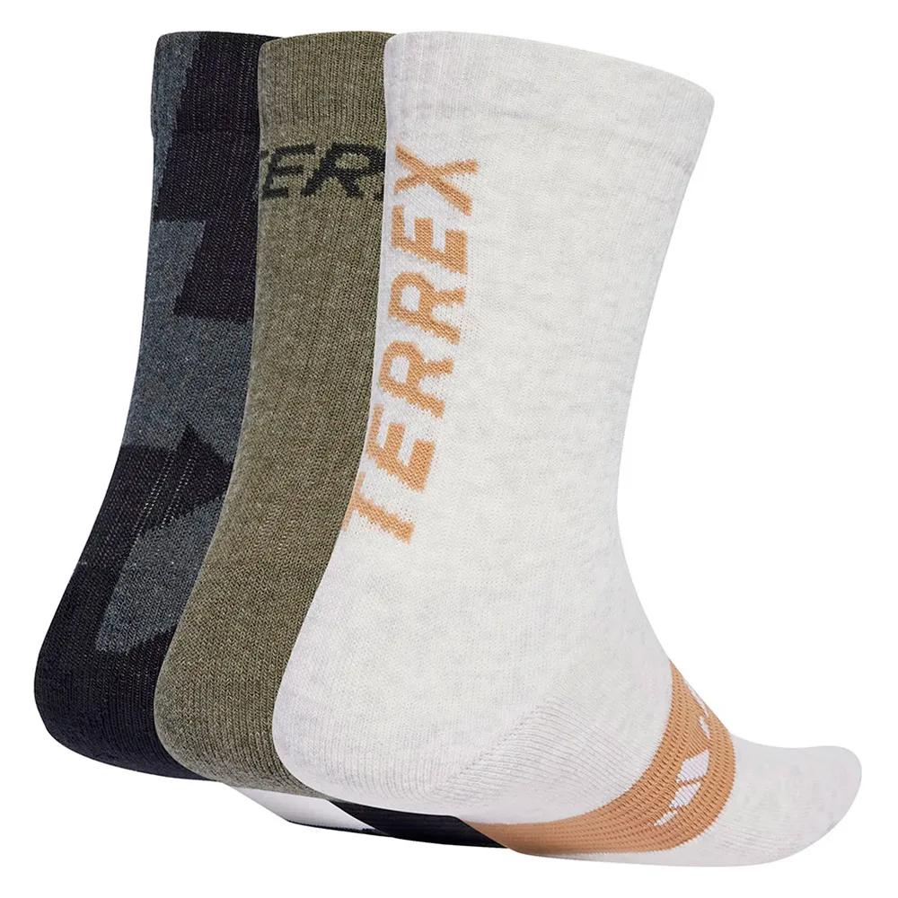 Носки 3 шт adidas Terrex Multi crew, разноцветный — фото 2