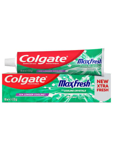 

Зубная паста Colgate Max Fresh Clean, мята, 75 мл., Inne