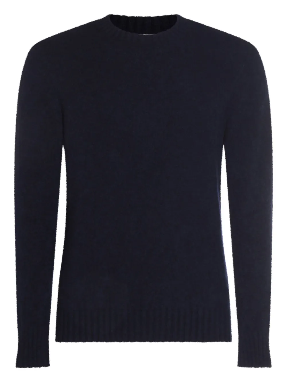 

Свитер с круглым вырезом из смеси кашемира и шелка Piacenza Cashmere, синий