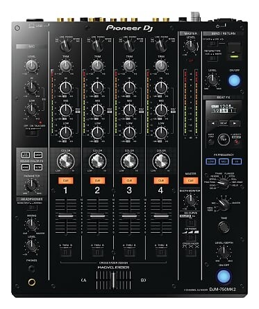 

Микшер Pioneer DJM-750MK2 4-Channel Professional DJ Mixer