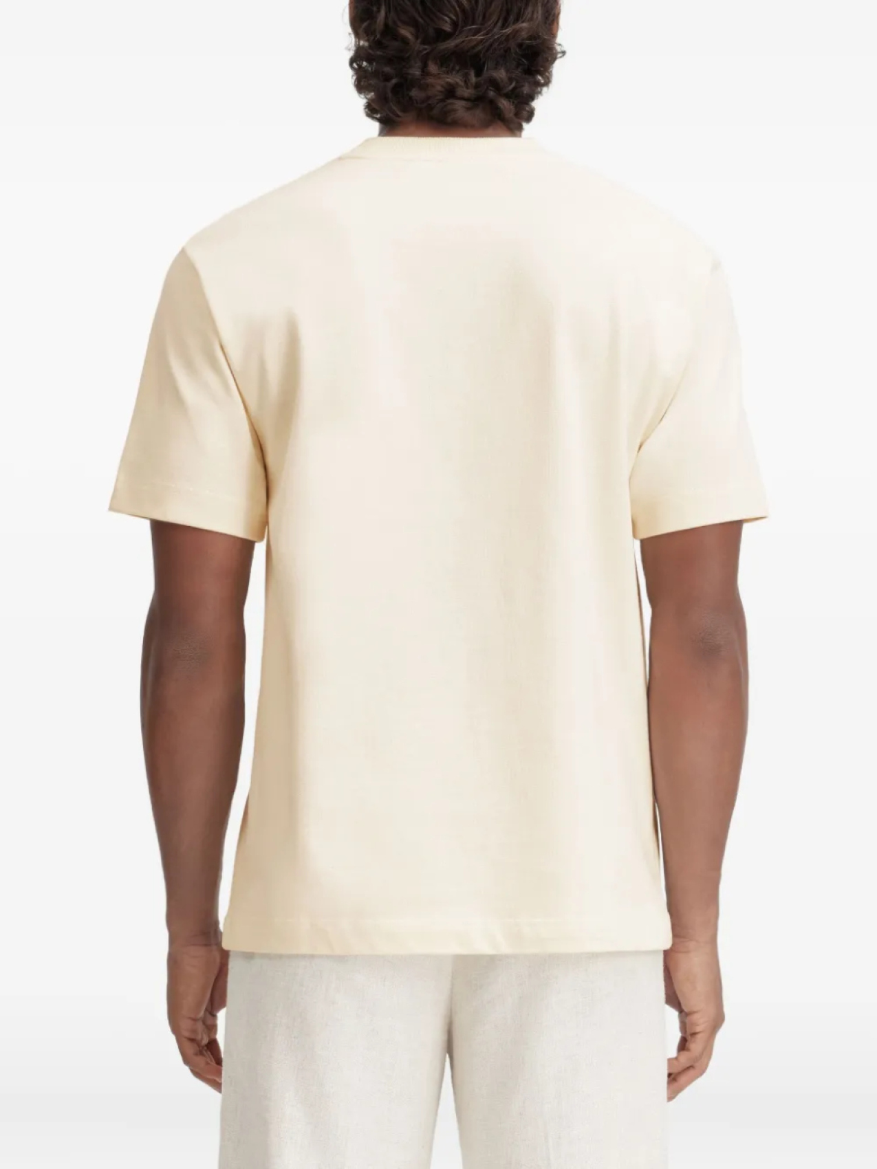 Футболка с нашивкой-логотипом Jacquemus, нейтральный — фото 3