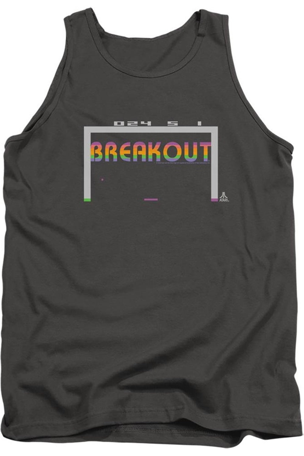 

Atari Breakout 2600 мужская майка Gildan, цвет charcoal