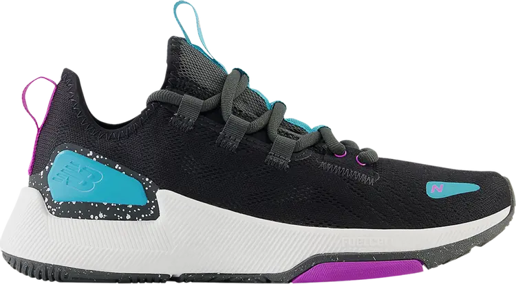 

Кроссовки Wmns FuelCell Trainer v2 Wide 'Black Virtual Blue', черный