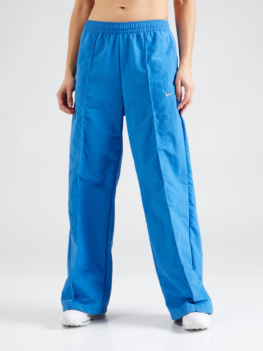 Широкие брюки Nike Sportswear Wide leg Pleated Pants, небесно-синий — фото 2