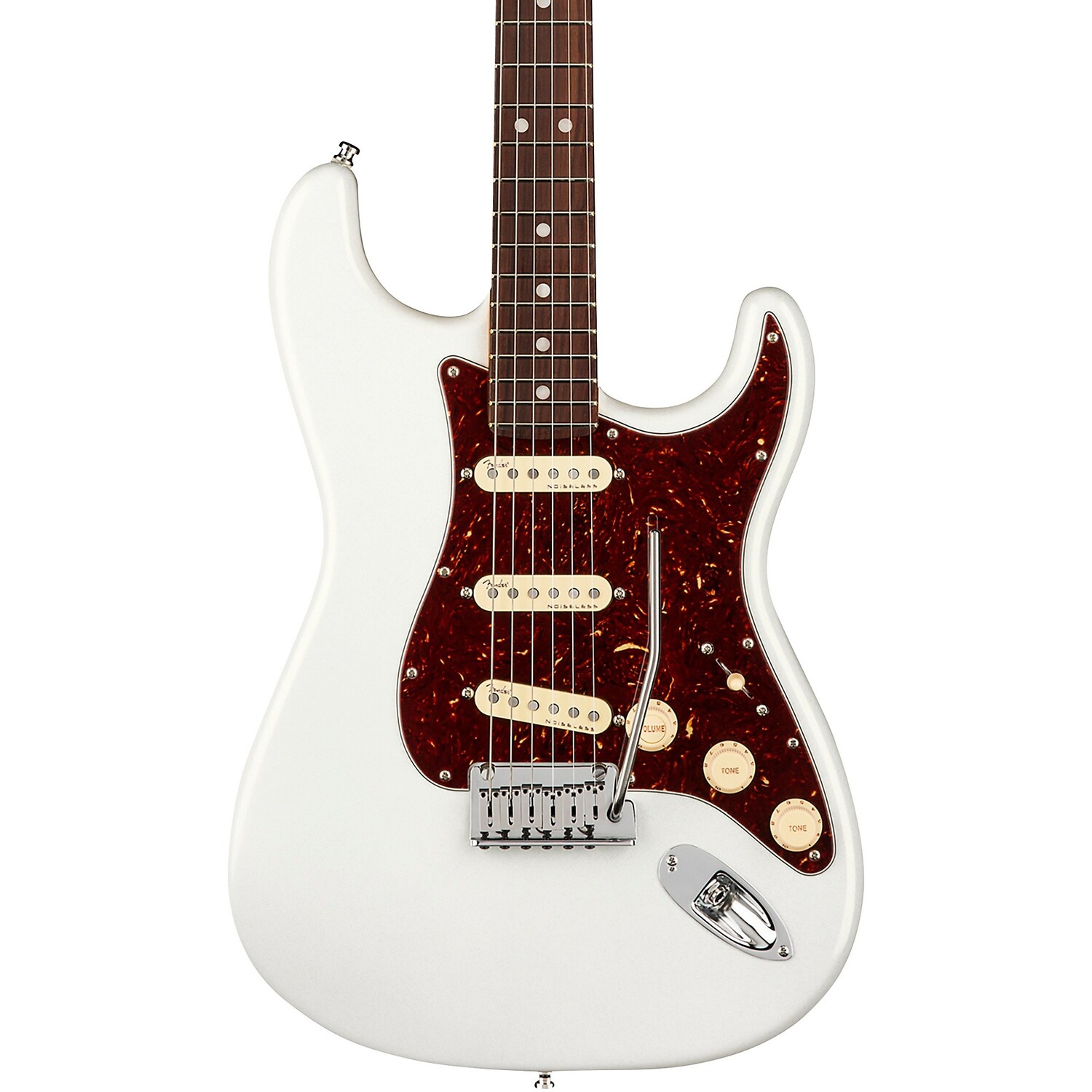 

Электрогитара Fender American Ultra Stratocaster с накладкой из палисандра Arctic Pearl