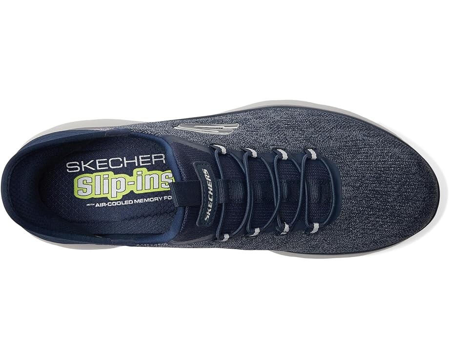 Кроссовки SKECHERS Summits Key Pace Hands Free Slip-In, темно-синий — фото 2