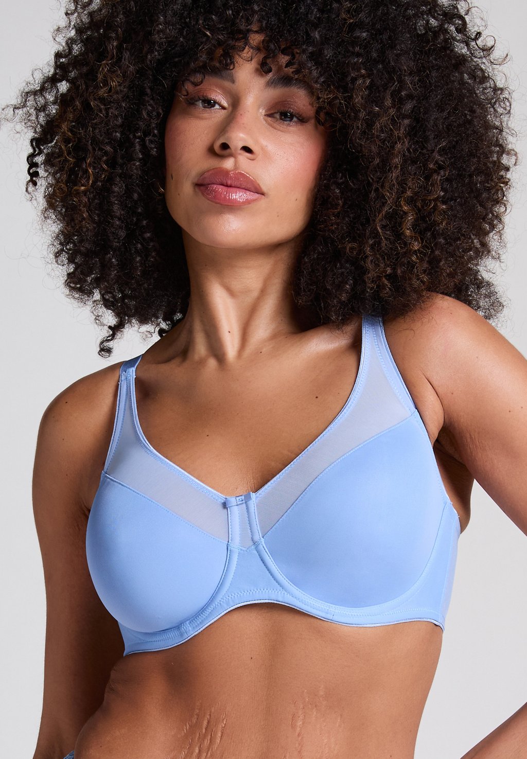 

Бюстгальтер на косточках NINA NON-PADDED MINIMIZER Hunkemöller, синий