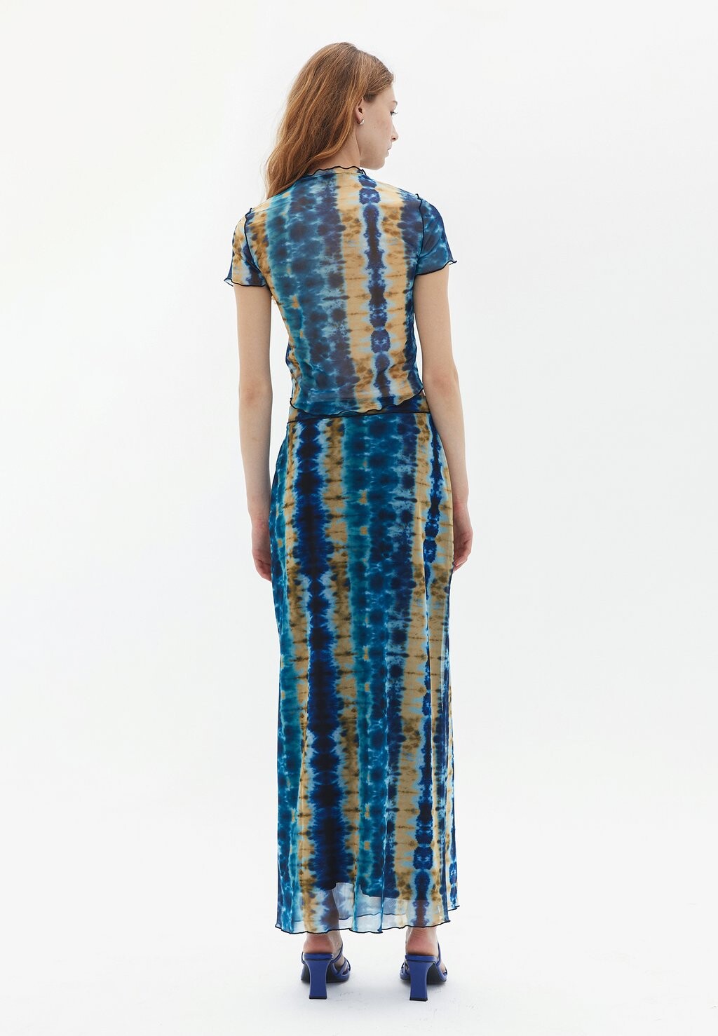 

Юбка макси PATTERNED OXXO, цвет Mottled Orange