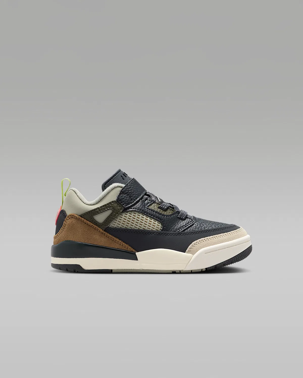 Детские кроссовки Jordan Spizike Low, Anthracite/Light Wild Mango/Cargo Khaki/Spruce Fog — фото 3