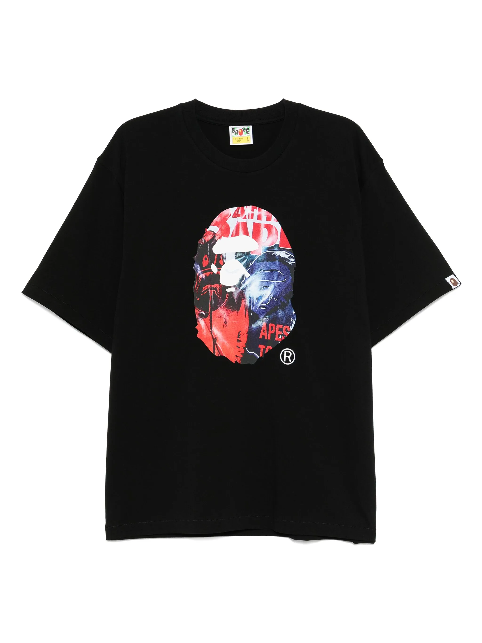 

Футболка с логотипом A Bathing Ape, черный
