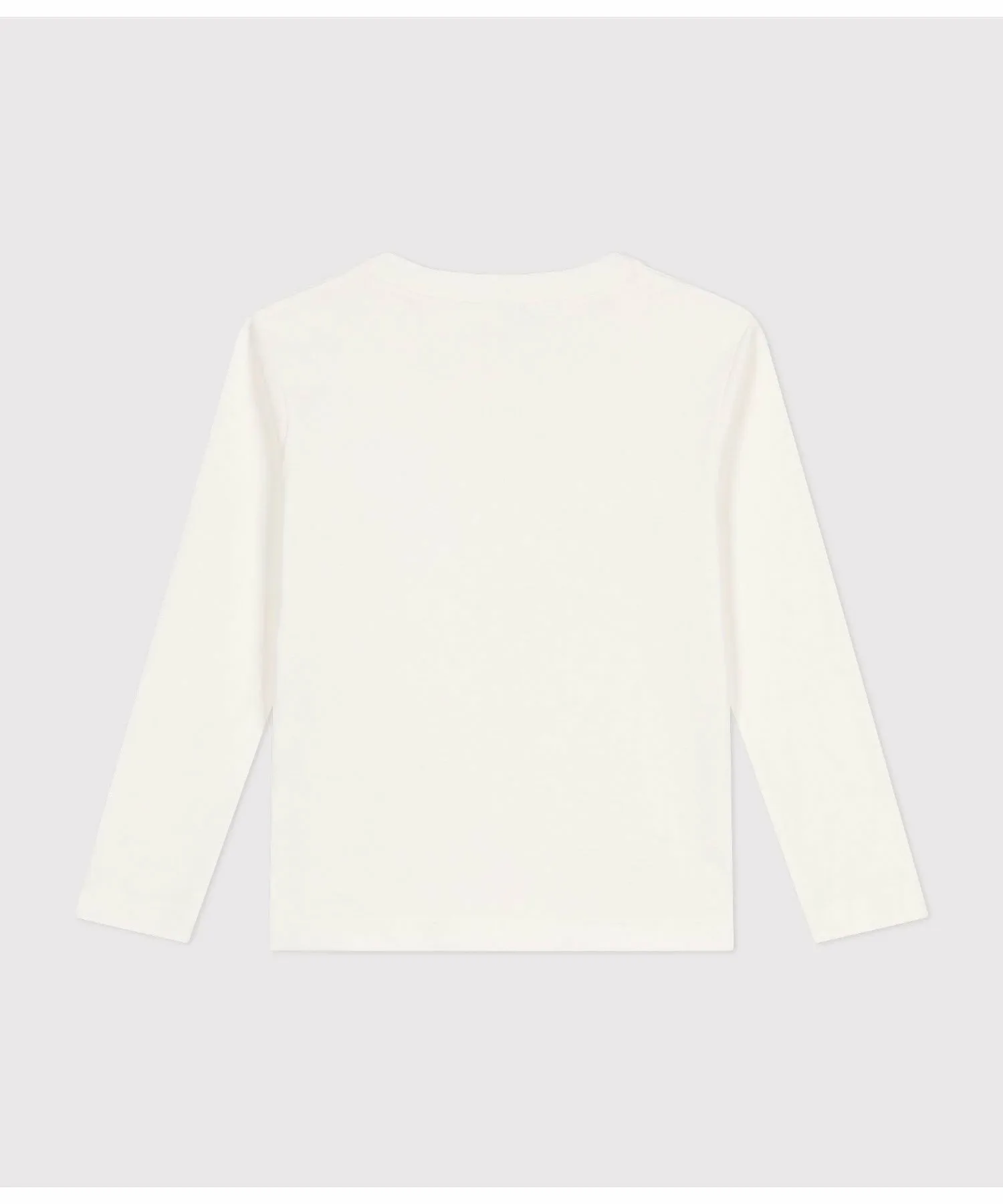 Футболка с длинными рукавами PETIT BATEAU, Off white — фото 2
