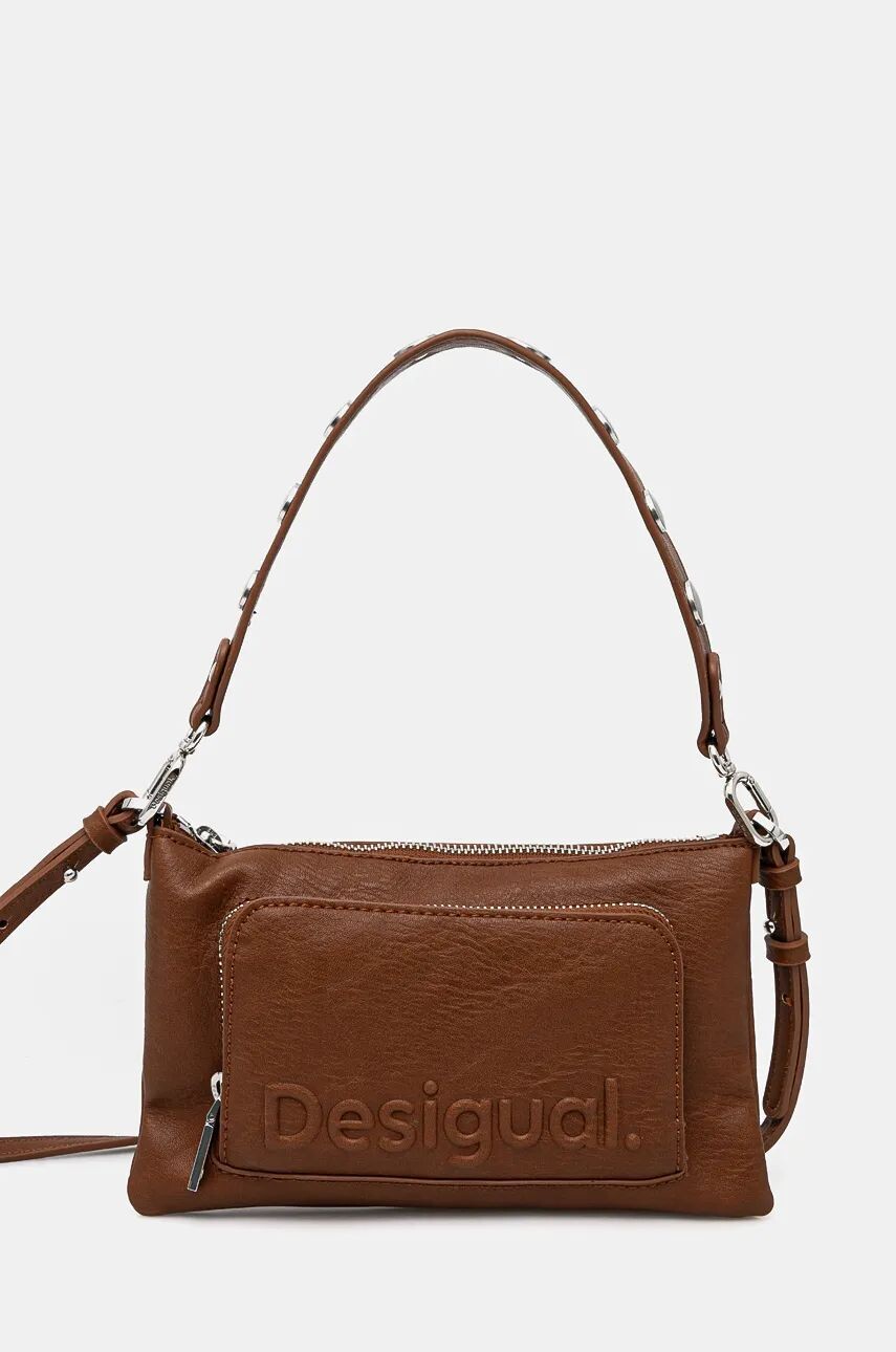 

Сумка Desigual HALF LOGO FW24 MONIC, коричневый