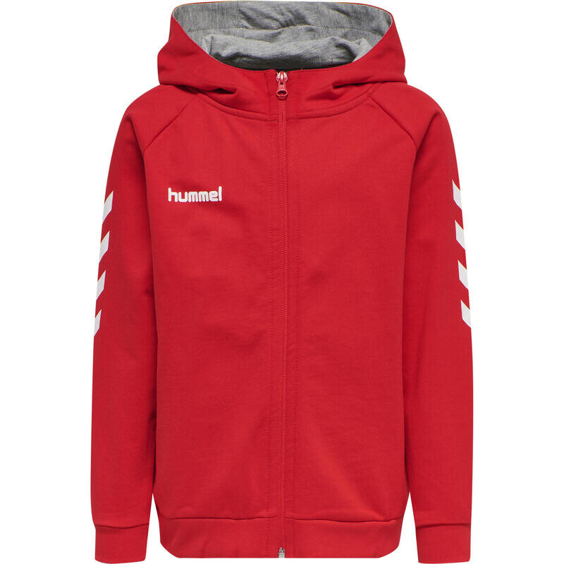 

Hmlgo Zip Hoodie Детская мультиспортивная толстовка унисекс с капюшоном HUMMEL, цвет rosa