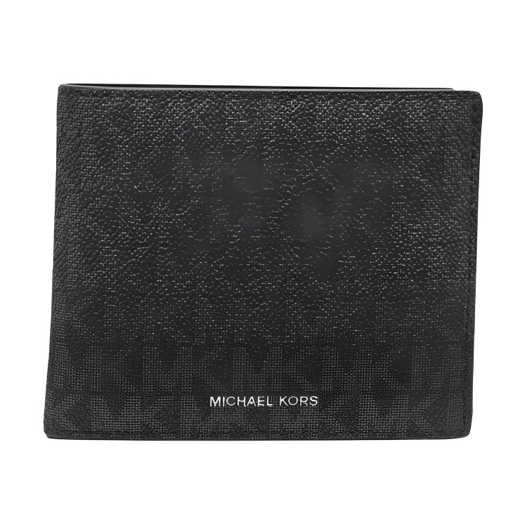 

MICHAEL KORS Маленький мужской кошелек из искусственной кожи, черный