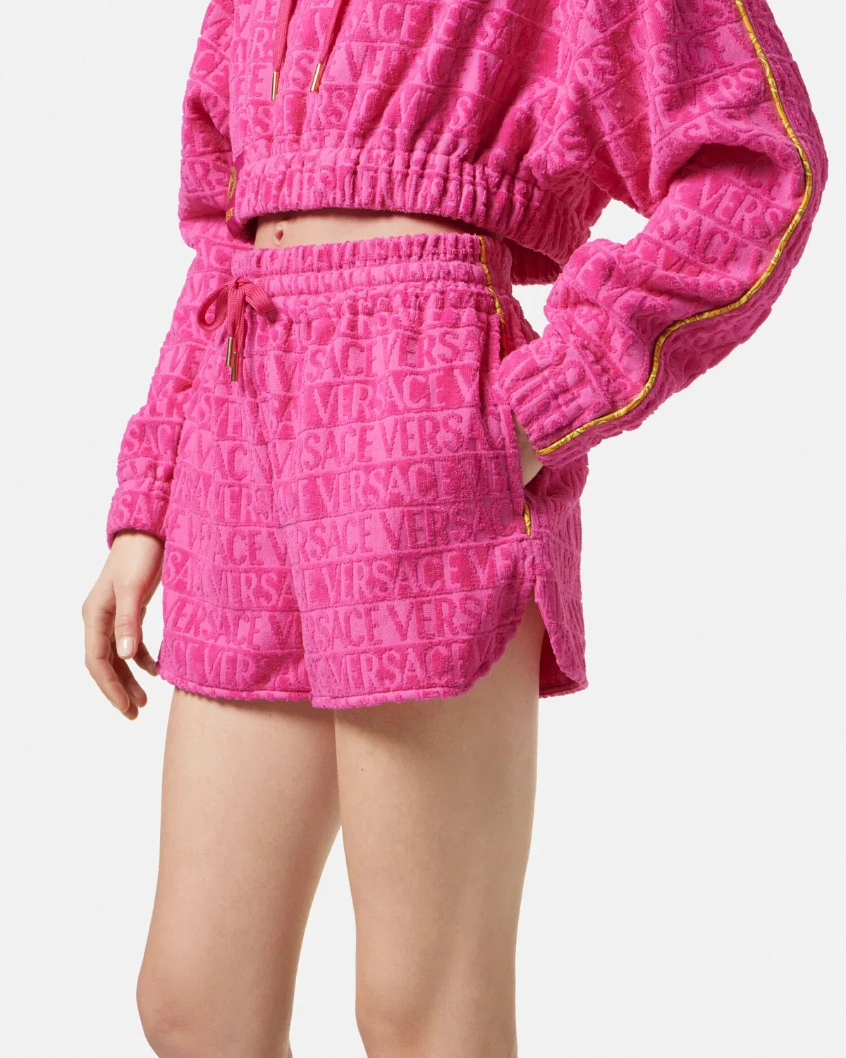 Шорты I ♡ Baroque VERSACE, розовый — фото 3