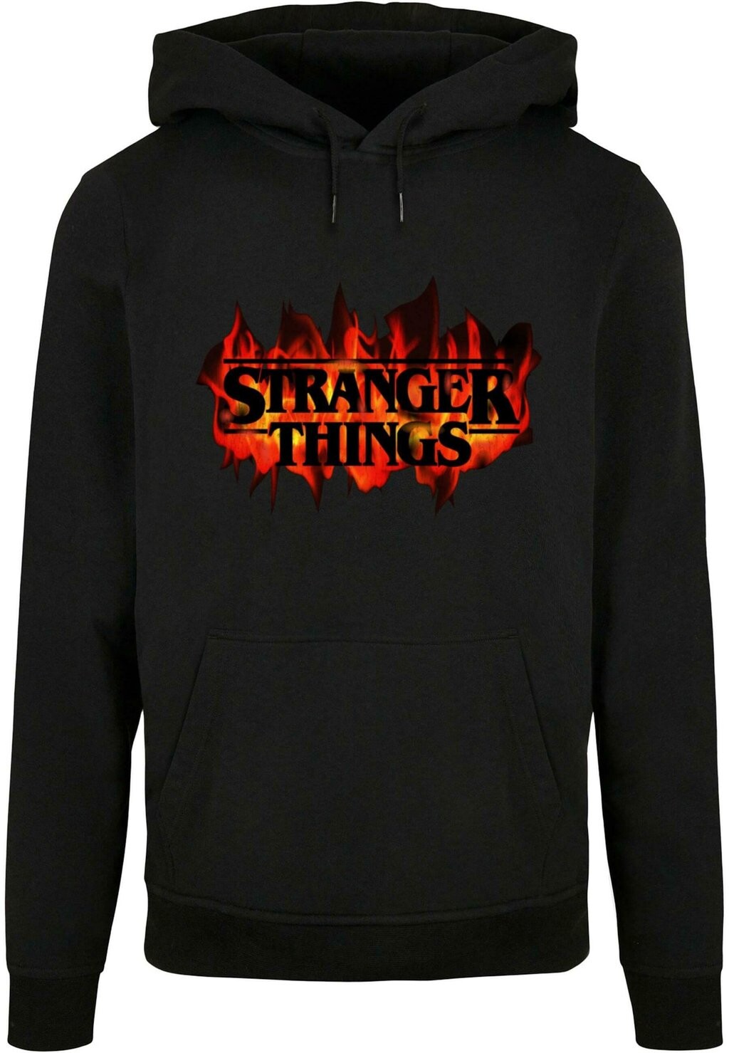 

Толстовка с капюшоном STRANGER THINGS LOGO CONSUMED IN FLAME ABSOLUTE CULT, черный