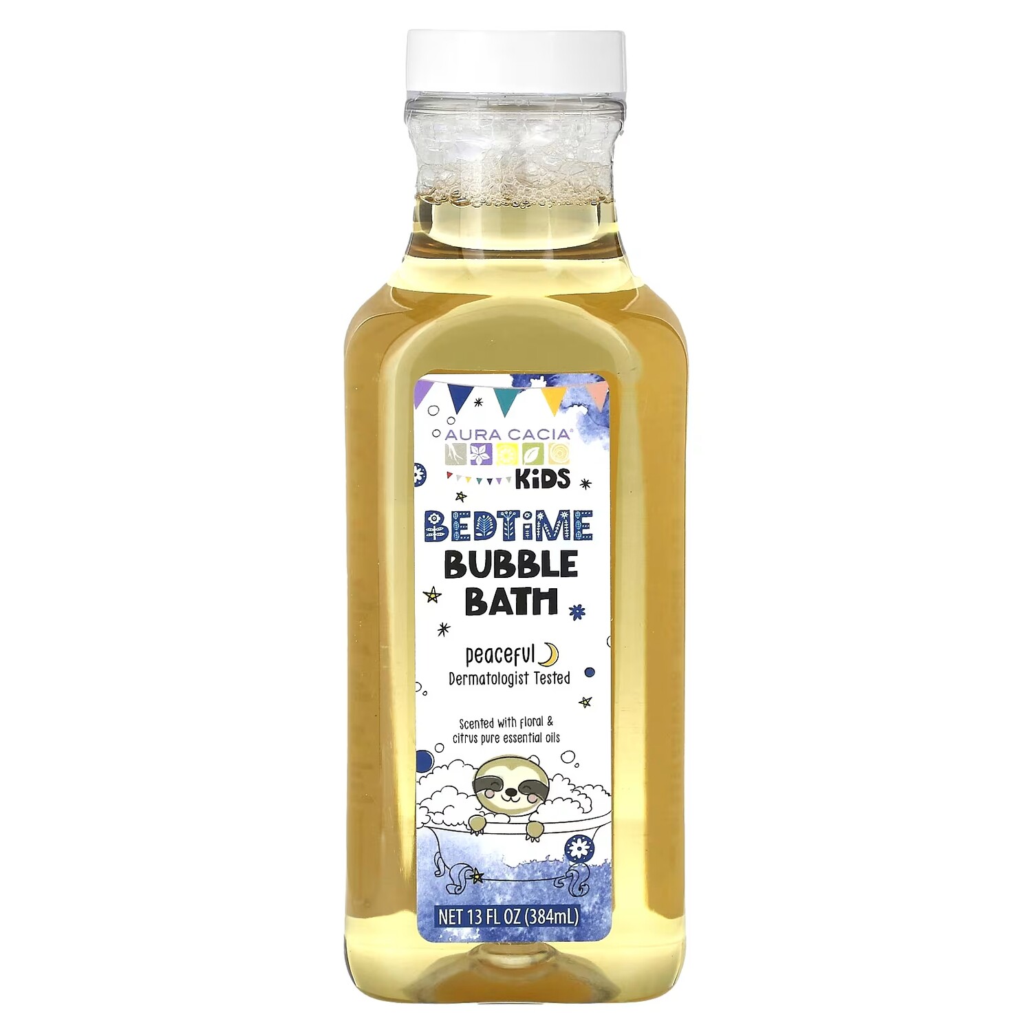 

Пена Peaceful Aura Cacia Kids для ванны, 384 мл