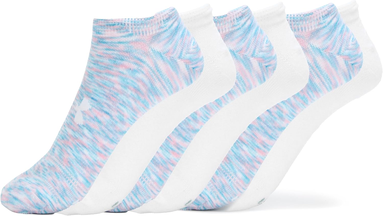 

Носки-невидимки унисекс для взрослых Under Armour Essential (6 пар), (647) Prime Pink/White/White