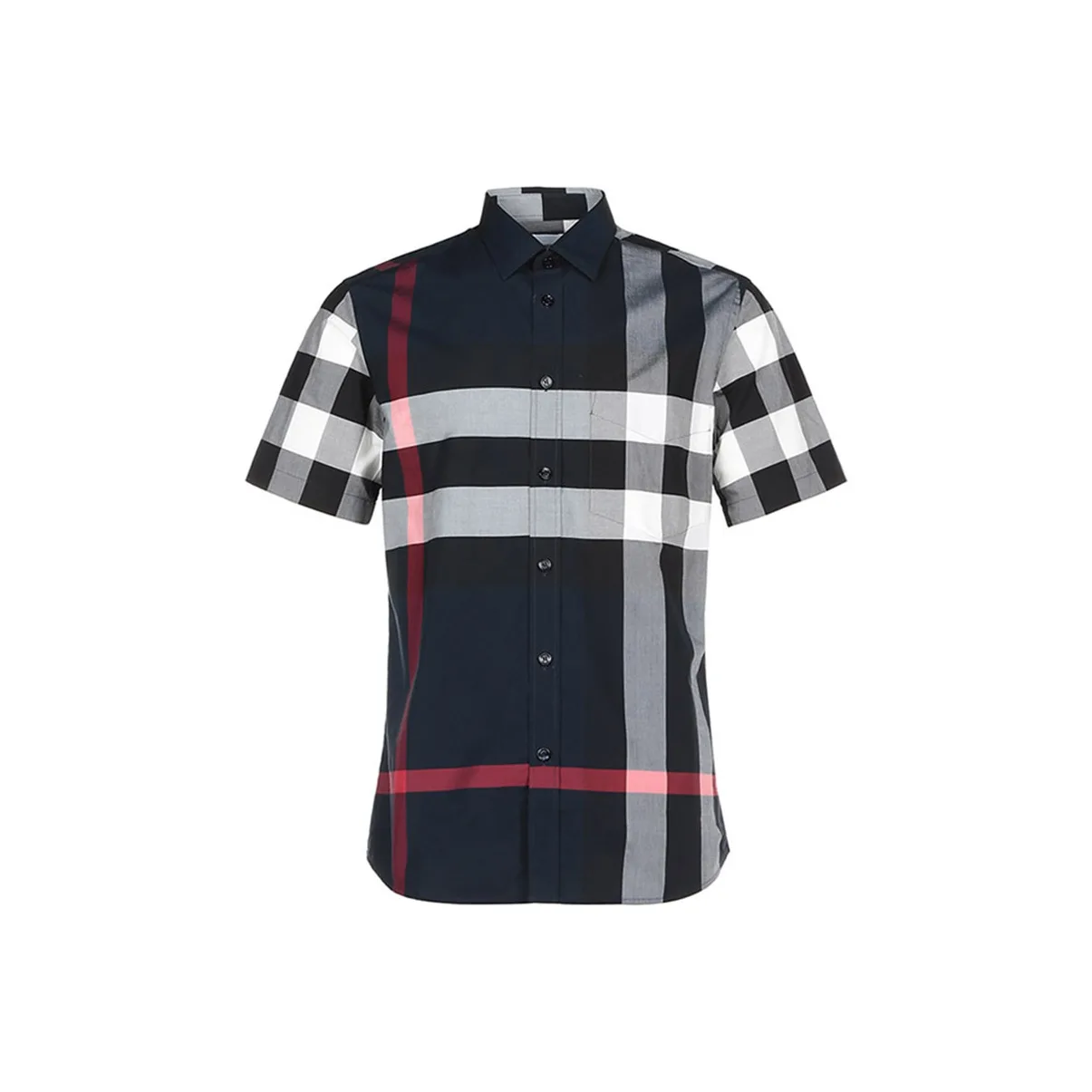Рубашка мужская Burberry морская синий