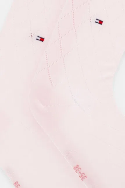 Носки хлопковые классические Tommy Hilfiger, розовый — фото 2