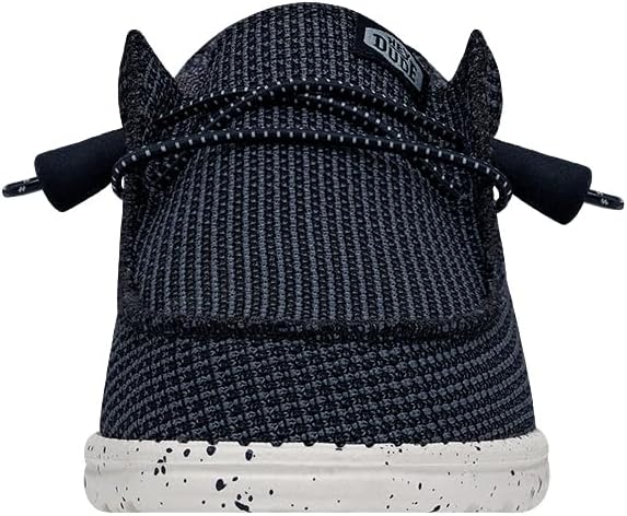 Мужские лоферы без шнурков HEYDUDE Wally Sport Mesh, темно-синий — фото 4