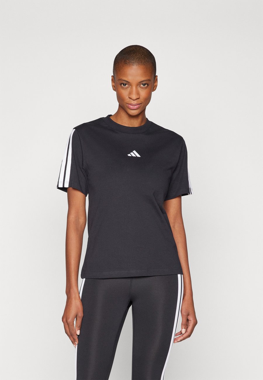 

Футболка Adidas Sportswear Sports T-shirt, Black/White/Black, Белый, Футболка Adidas Sportswear Sports T-shirt, Black/White/Black