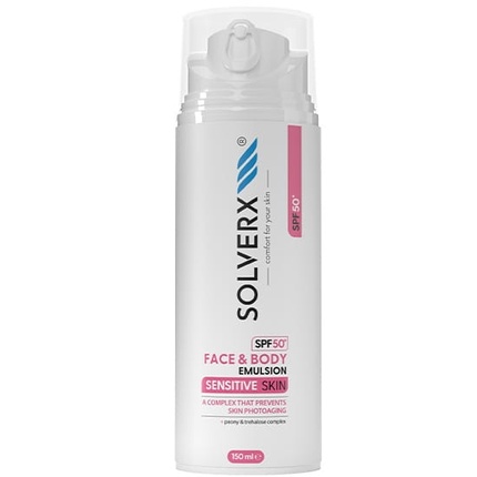 

Эмульсия для лица и тела для чувствительной кожи Spf 50