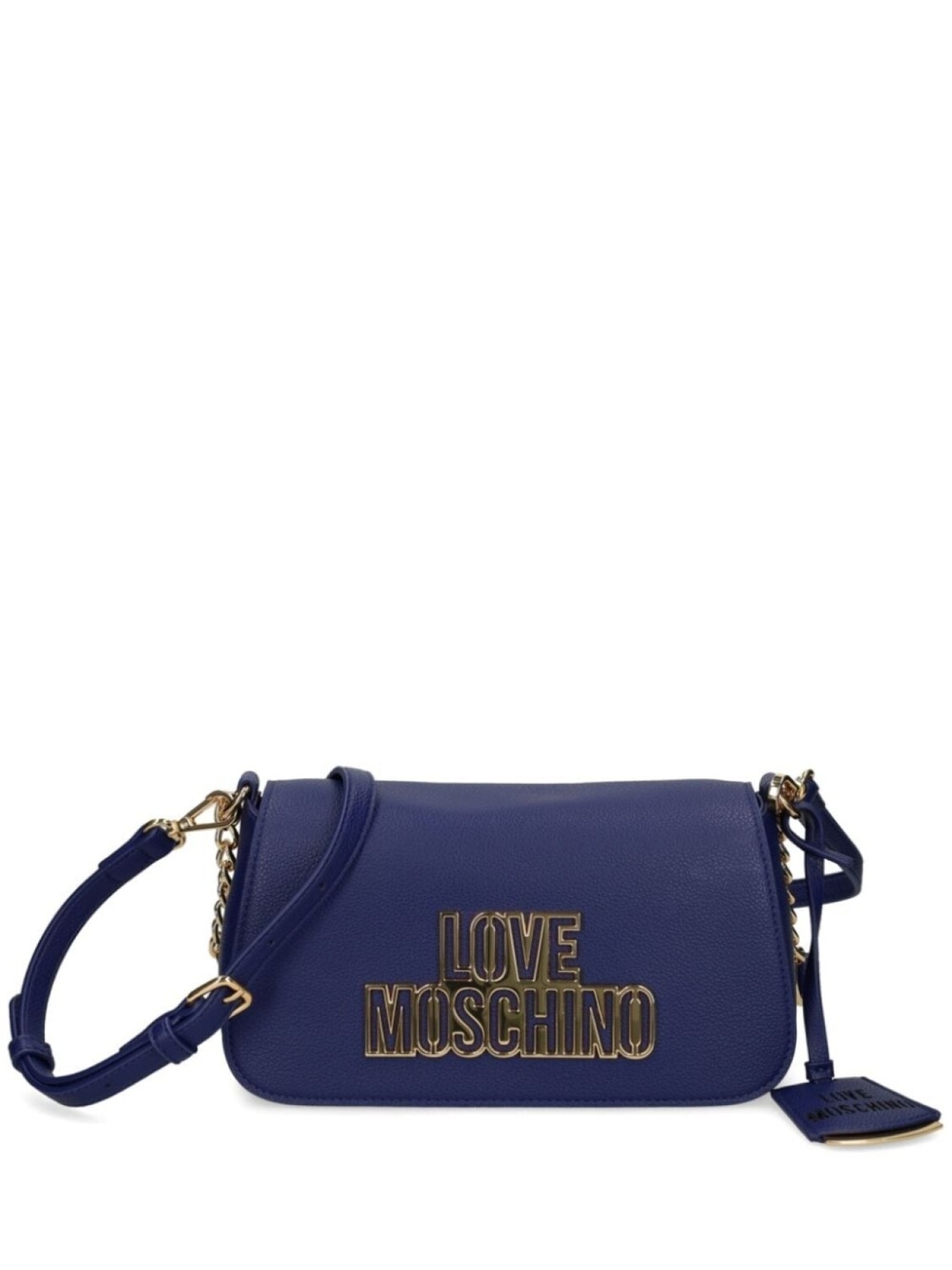 

Сумка через плечо с логотипом Love Moschino, синий