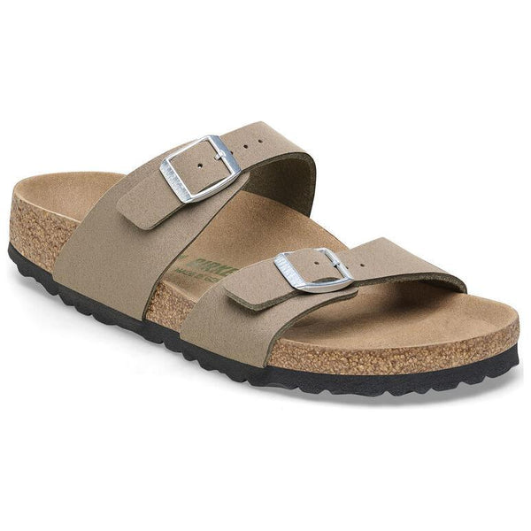 Тапочки sydney vegan synthetics vegan narrow fit sandals 'gray taupe' Birkenstock, бежевый — фото 3