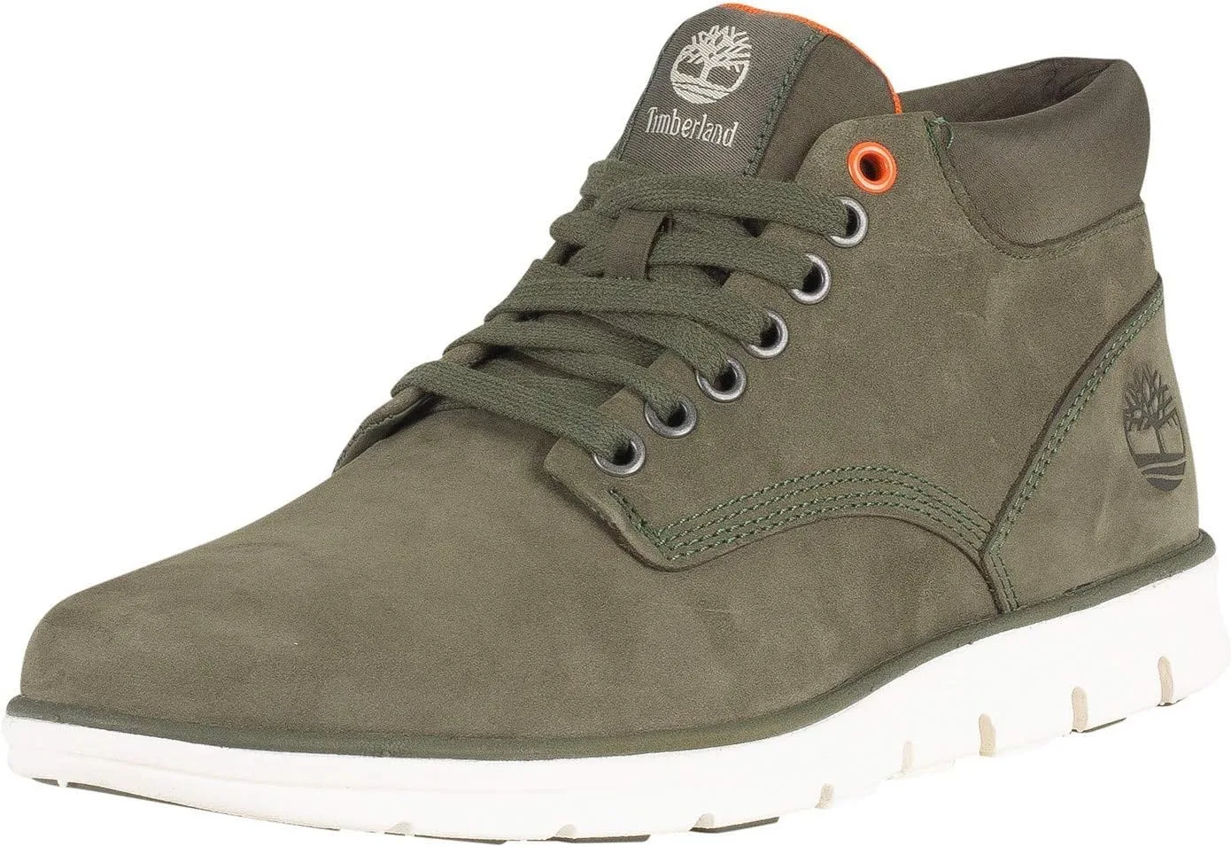 Мужские кожаные ботинки Timberland Bradstreet Sensorflex, зеленый